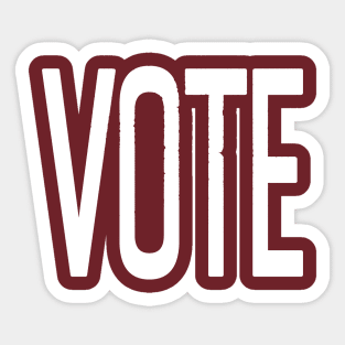 Vote Sticker